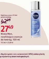 Nivea Men, nawilżająca esencja do twarzy, 100 ml
