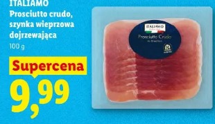ITALIAMO Prosciutto crudo, szynka wieprzowa dojrzewająca