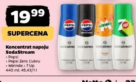 Koncentrat napoju SodaStream Pepsi Mirinda 7 UP