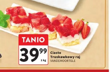 Ciasto Truskawkowy raj VANDEMOORTELE