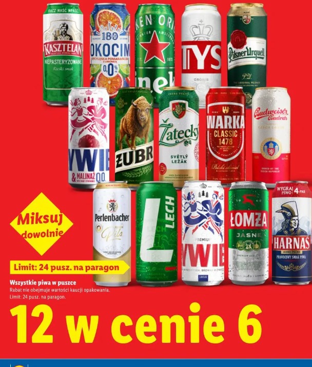 Wszystkie piwa w puszce
