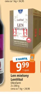 Len mielony LenVitol Oleofarm