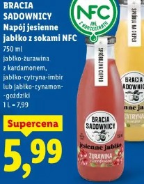 Bracia Sadownicy napój jesienne jabłko z sokami NFC