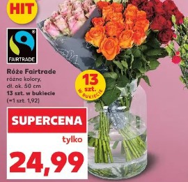 Róże Fairtrade