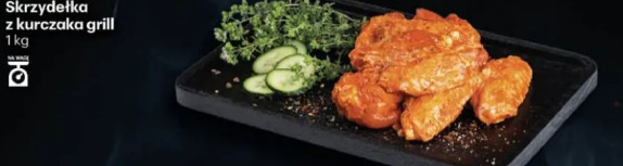 Skrzydełka z kurczaka grill