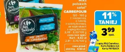 Miks polskich sałat Carrefour