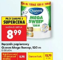 Ręcznik papierowy Queen Mega Sweep, 120 m