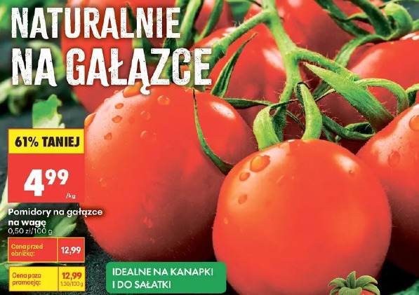 Pomidory na gałązce