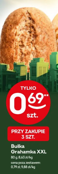 Bułka Grahamka XXL