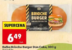 Bułka Brioche Burger Dan Cake