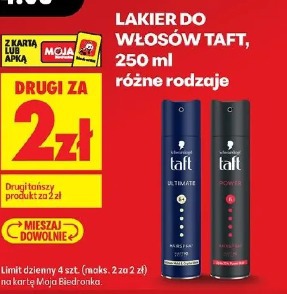 Lakier do włosów Taft