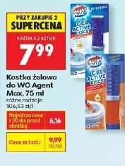 Kostka żelowa do WC Agent Max