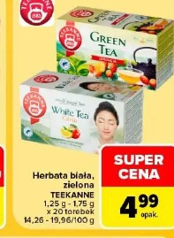 Herbata biała, zielona TEKANNE