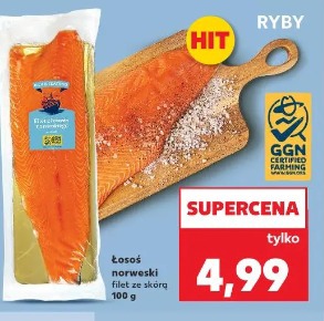 Łosoś norweski filet ze skórą