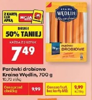 Parówki drobiowe Kraina Wędlin