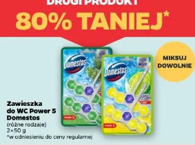 Zawieszka do WC Power 5 Domestos