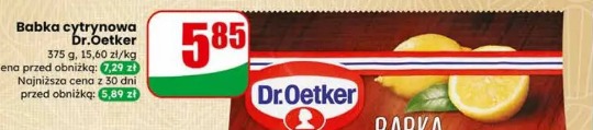 Babka cytrynowa Dr.Oetker