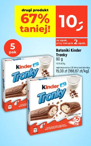 Batoniki Kinder Tronky