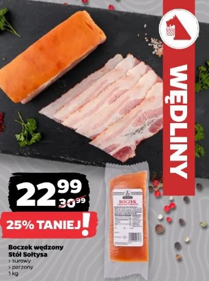 Boczek wędzony Stół Sołtysa