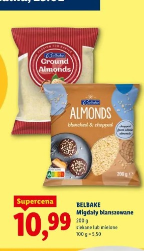 Belbake Migdały blanszowane