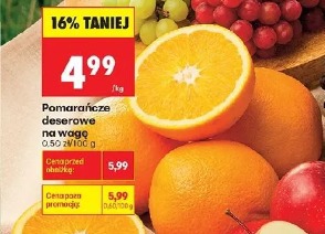 Pomarańcze deserowe