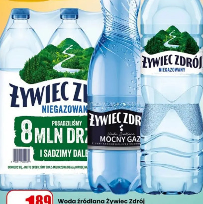 Woda źródlana Żywiec Zdrój