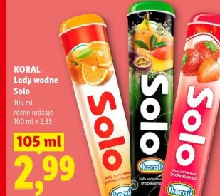 Koral Lody wodne Solo