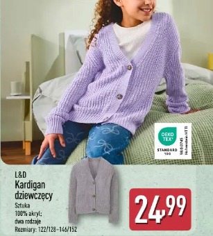 L&D Kardigan dziewczęcy