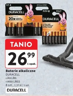 Baterie alkaliczne Duracell