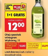 Olej z pestek winogron Wyborny
