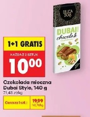 Czekolada mleczna Dubai Style