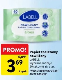 Papier toaletowy nawilżany Labell