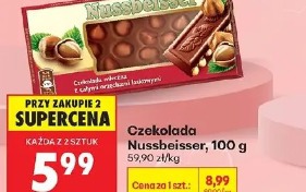 Czekolada Nussbeisser, 100 g