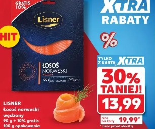 Lisner Łosoś norweski wędzony
