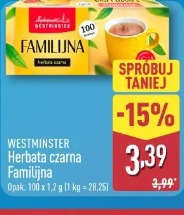 Westminster Herbata czarna Familijna
