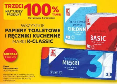Papiery toaletowe i ręczniki kuchenne K-Classic