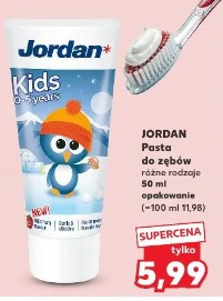 Jordan Pasta do zębów różne rodzaje 50 ml opakowanie