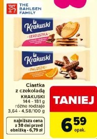 Ciastka z czekoladą Krakuski