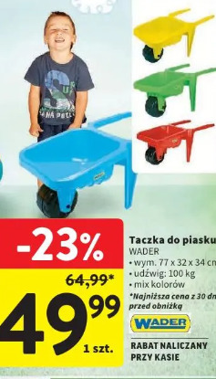 Taczka do piasku Wader