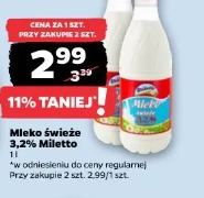 Mleko świeże 3,2% Miletto