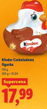 Kinder Czekoladowa figurka