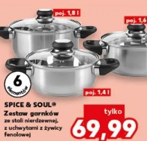 Spice & Soul Zestaw garnków
