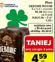 Dębowe mocne piwo