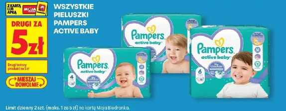 Pieluszki Pampers Active Baby