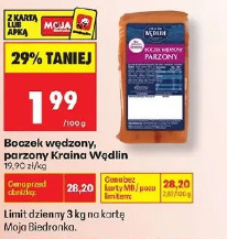 Boczek wędzony, parzony Kraina Wędlin