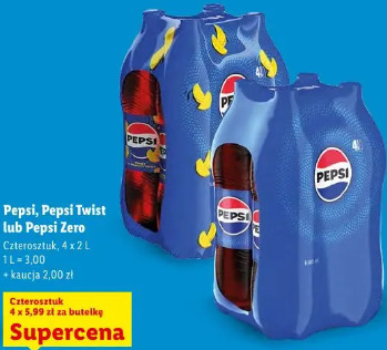 Pepsi, Pepsi Twist lub Pepsi Zero Czterosztuk