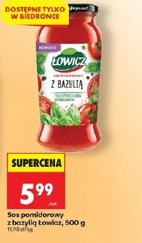 Sos pomidorowy z bazylią Łowicz