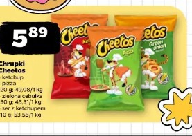 Chrupki Cheetos ketchup