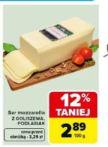 Ser mozzarella z Goliszewa PODLISIAK