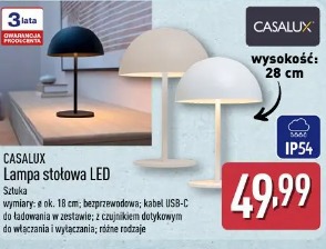 CASALUX Lampa stołowa LED